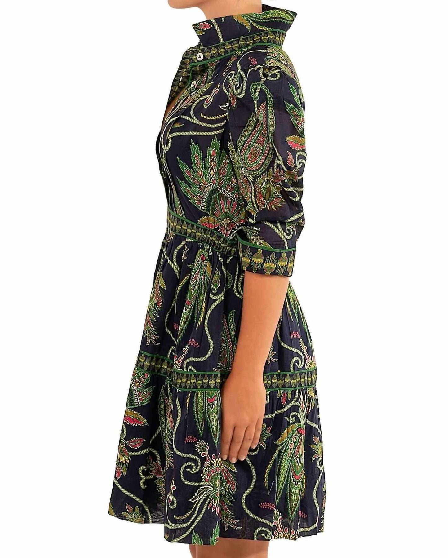 Gretchen Scott - DAMSEL MIDI DRESS - PLUME