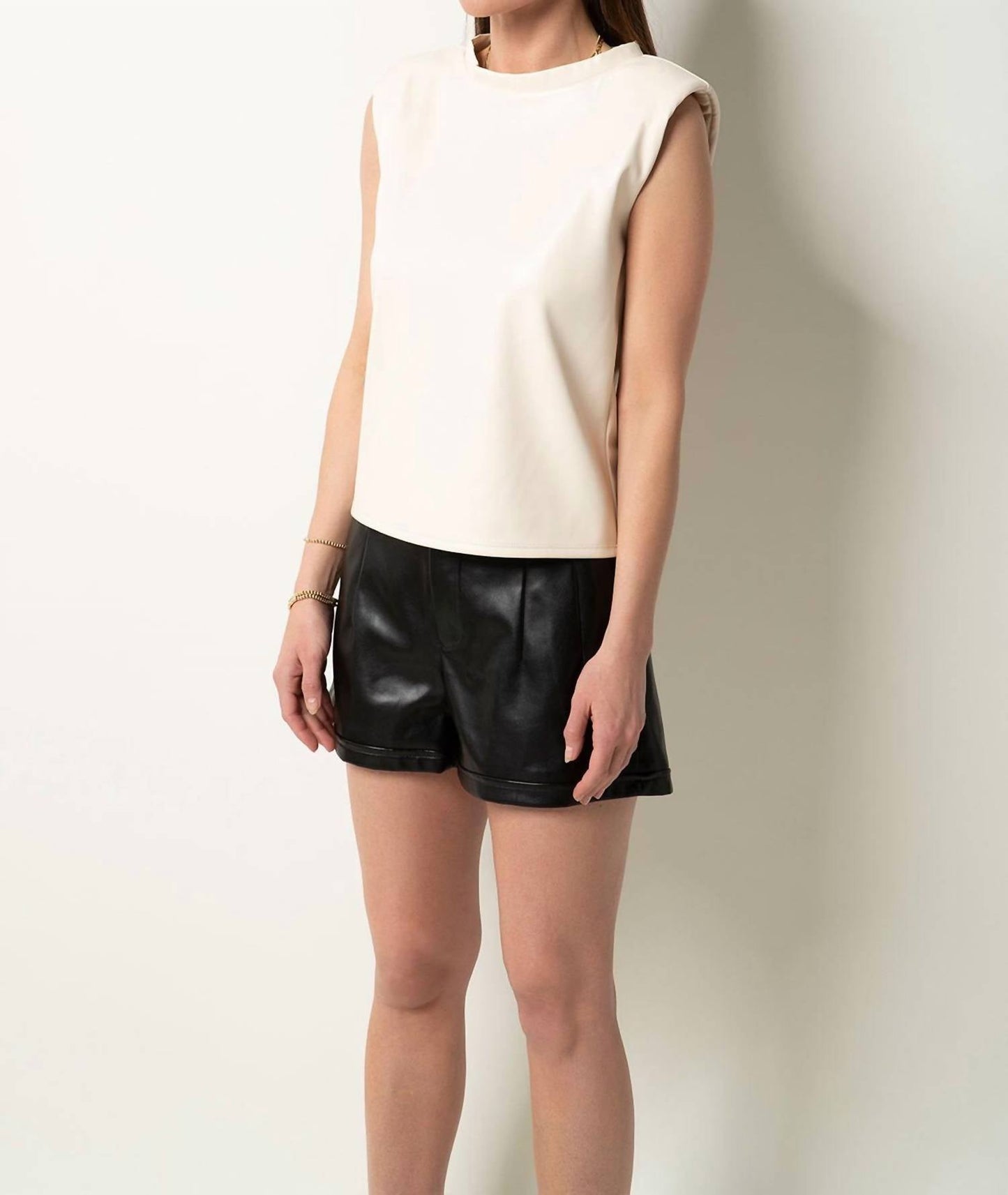 Tart Collections - Veda Vegan Leather Top