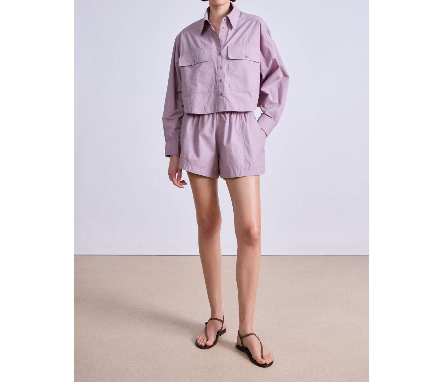 Apiece Apart - Cropped Utility Shirt