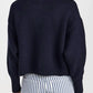 Frame - Chunky Femme Round Neck Cardigan
