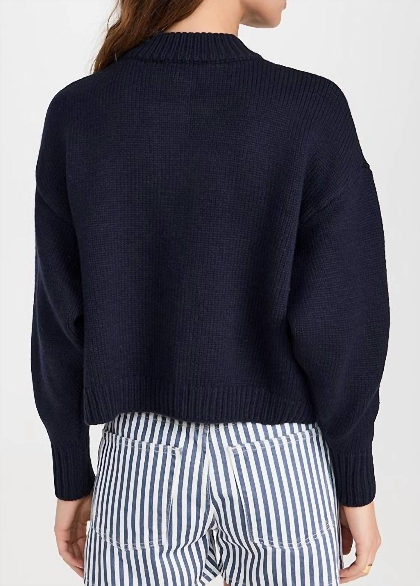 Frame - Chunky Femme Round Neck Cardigan