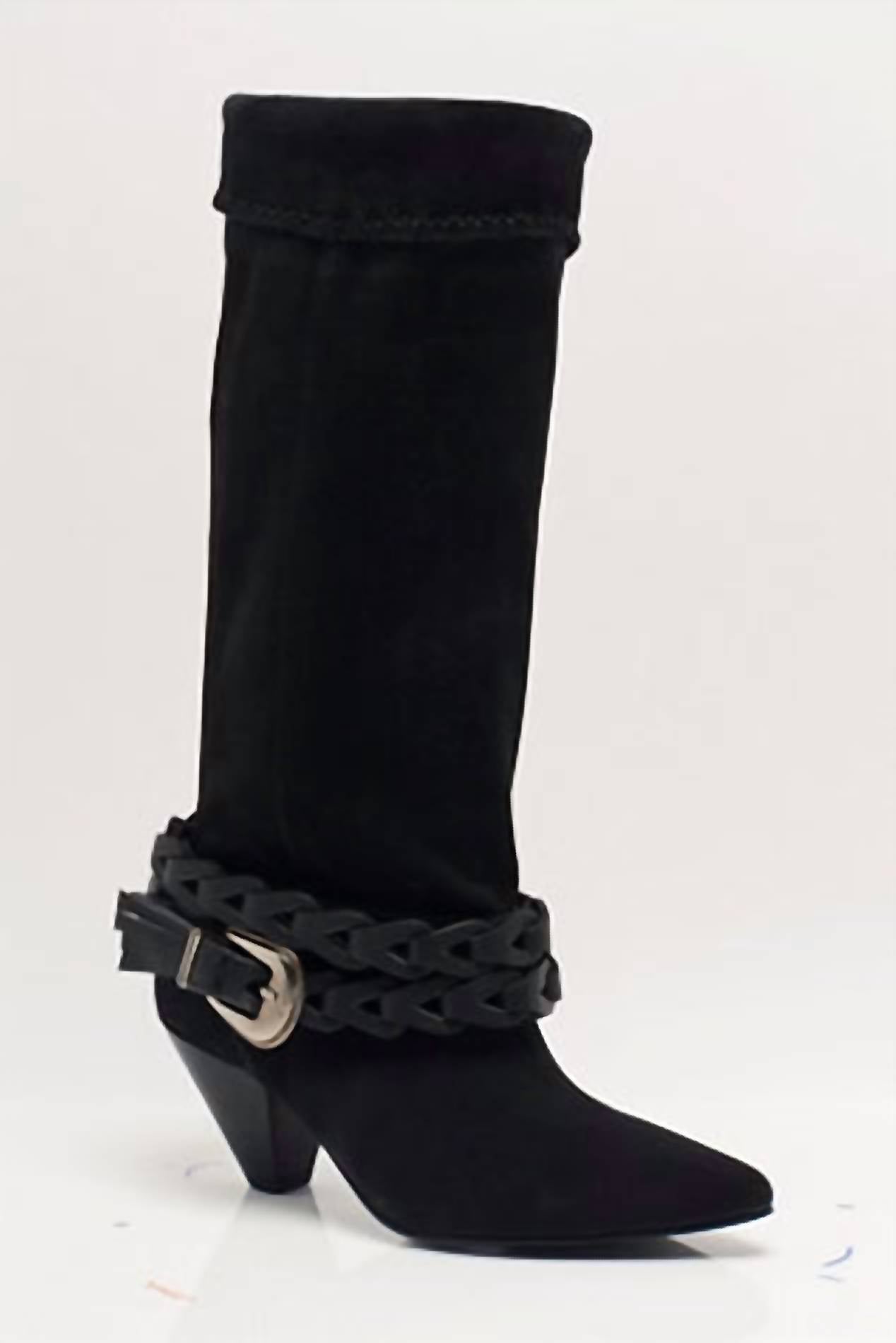 Free People - Women's Bridget Belt Slouch Boots