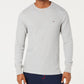 Camisa térmica masculina Tommy Hilfiger manga comprida cinza tamanho grande