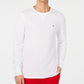 Camisa térmica masculina Tommy Hilfiger manga comprida branca tamanho X-G