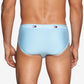 Cuecas Tommy Hilfiger masculinas de microfibra para uso diário, pacote com 4, azul, tamanho G