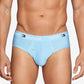 Cuecas Tommy Hilfiger masculinas de microfibra para uso diário, pacote com 4, azul, tamanho G