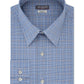 Camisa social masculina Van Heusen Englsh Bl Big &amp; Tall Flex All Over Stretch Tall Fit Check Print, azul, tamanho GG