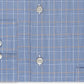 Camisa social masculina Van Heusen Englsh Bl Big &amp; Tall Flex All Over Stretch Tall Fit Check Print, azul, tamanho GG