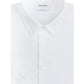 Camisa social Calvin Klein masculina slim fit, sem passar roupa, gola espinha de peixe, tamanho 15,5 x 32 x 33