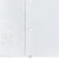 Camisa social masculina Calvin Klein Slim Fit com gola sem ferro, branca, tamanho 16x32x33