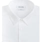 Camisa social Calvin Klein masculina slim fit, sem passar roupa, gola espinha de peixe, tamanho 16,5 x 34 x 35