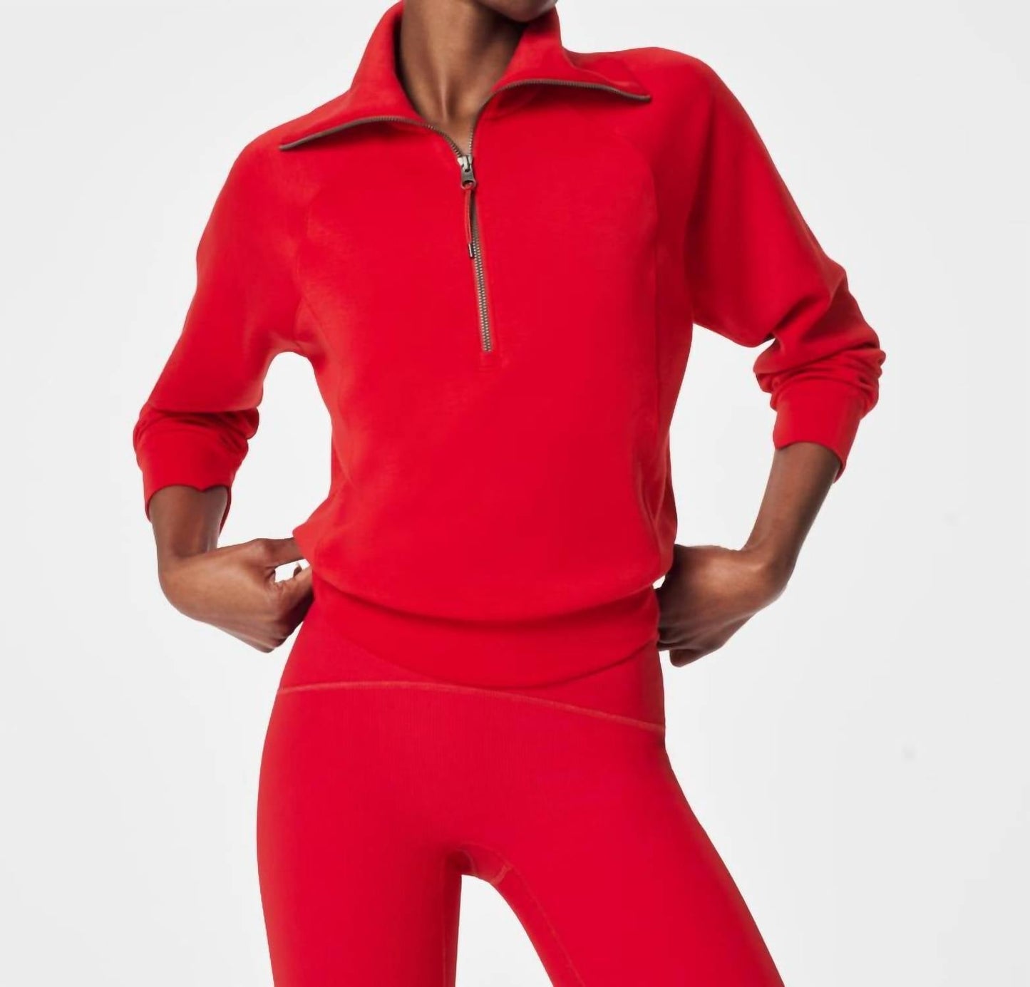 Spanx - Half Zip Sweatshirt