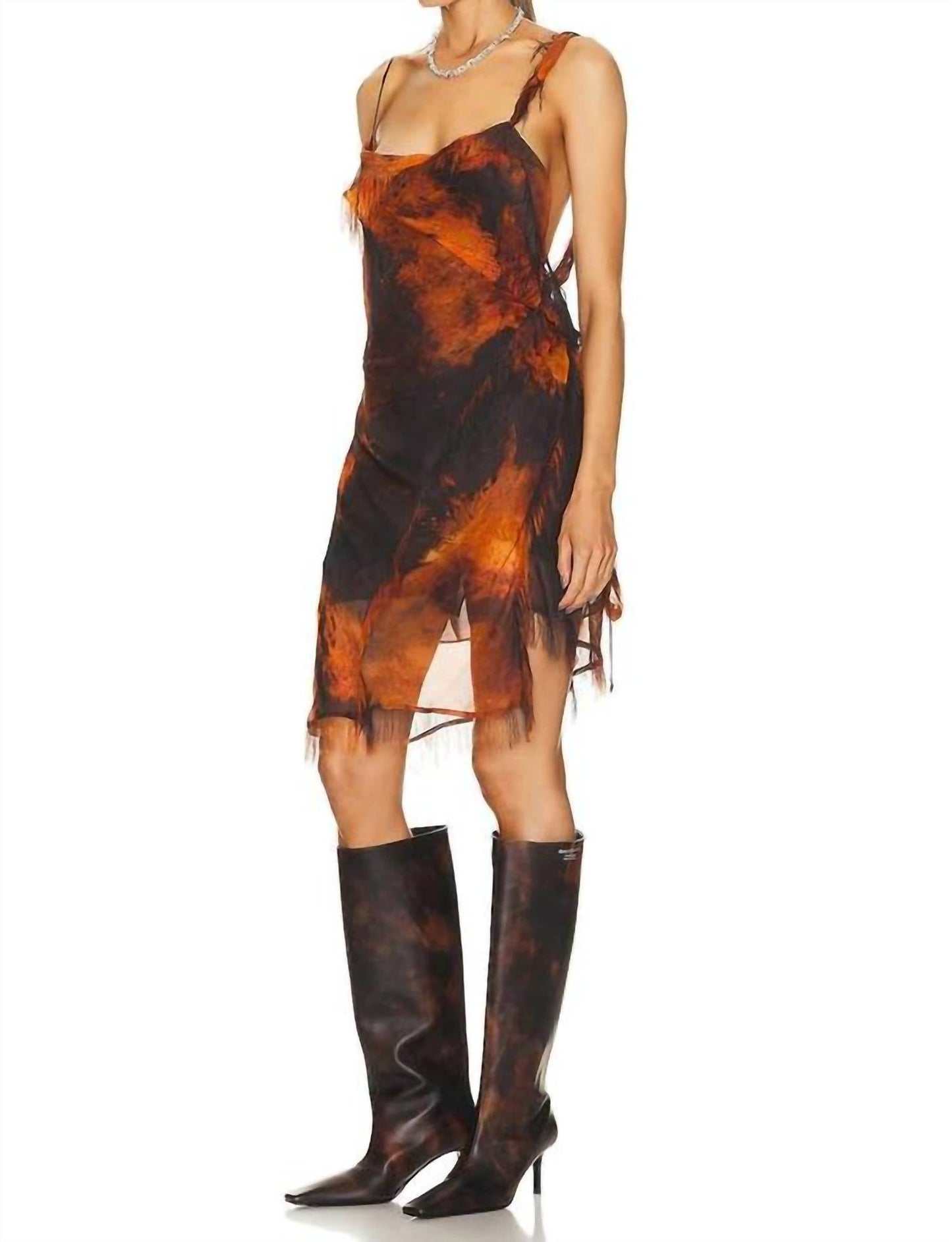 Acne Studios - Pre-loved Draped Strap Dress