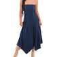 Le Lis - Chasing Joy Denim Tube Midi Dress