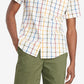 Camisa Tommy Hilfiger Hadley Windowpane Masculina Branca Tamanho Grande