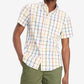 Camisa Tommy Hilfiger Hadley Windowpane Masculina Branca Tamanho Grande