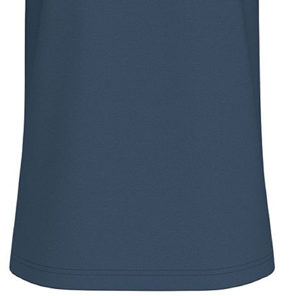 Camisa polo masculina Tommy Hilfiger Custom Fit Th Flex Bain com logotipo bordado, azul, tamanho X-G