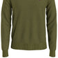 Tommy Hilfiger Suéter Masculino Signature Solid com Zíper e 1/4 Verde Tamanho P