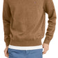 Suéter Tommy Hilfiger Signature Solid Masculino Gola Redonda Marrom Tamanho Grande