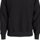 Tommy Jeans Masculino Logo Crewneck Preto Tamanho X-G