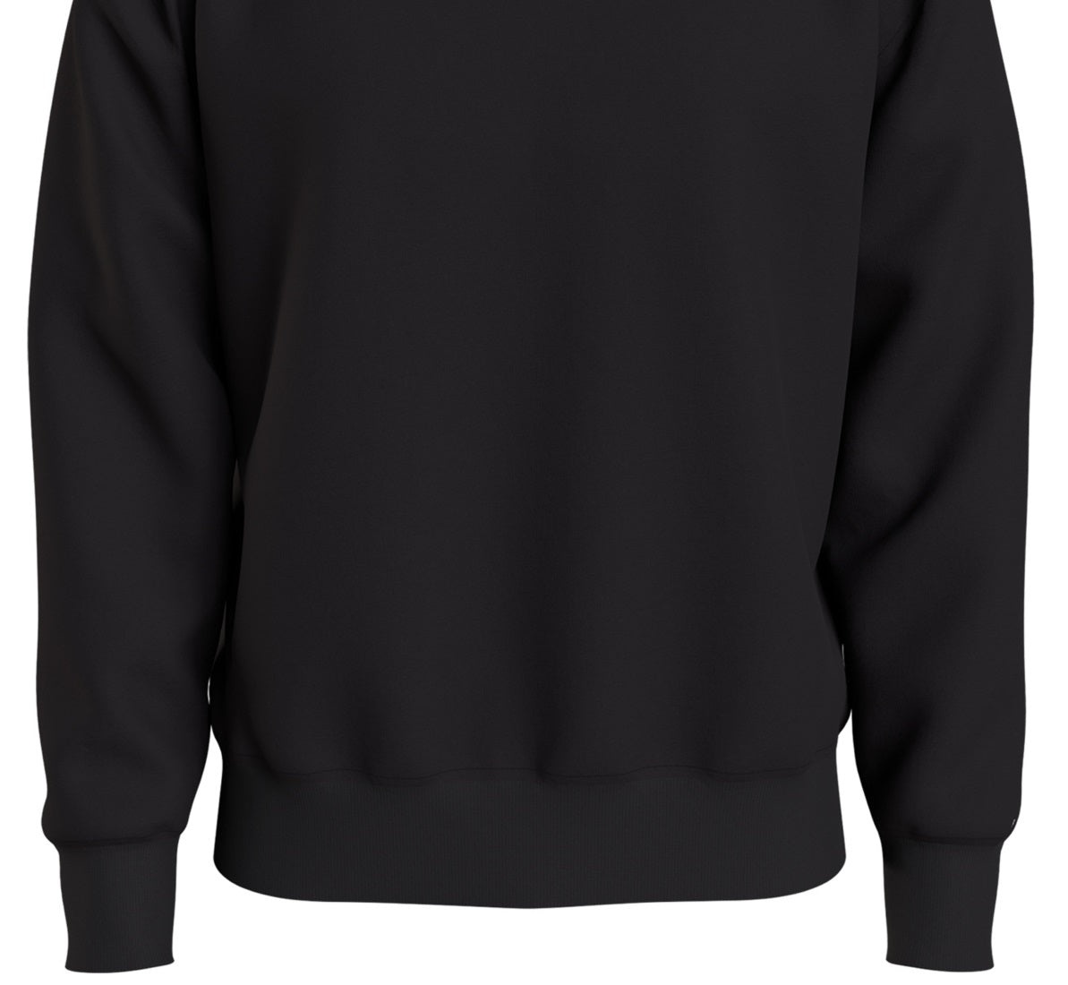 Tommy Jeans Masculino Logo Crewneck Preto Tamanho X-G