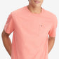 Camiseta Tommy Hilfiger Masculina Tommy Pocket Manga Curta Rosa Tamanho Médio
