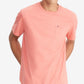 Camiseta Tommy Hilfiger Masculina Tommy Pocket Manga Curta Rosa Tamanho Grande 