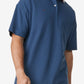 Camisa polo masculina Tommy Hilfiger Liam manga curta azul tamanho extragrande
