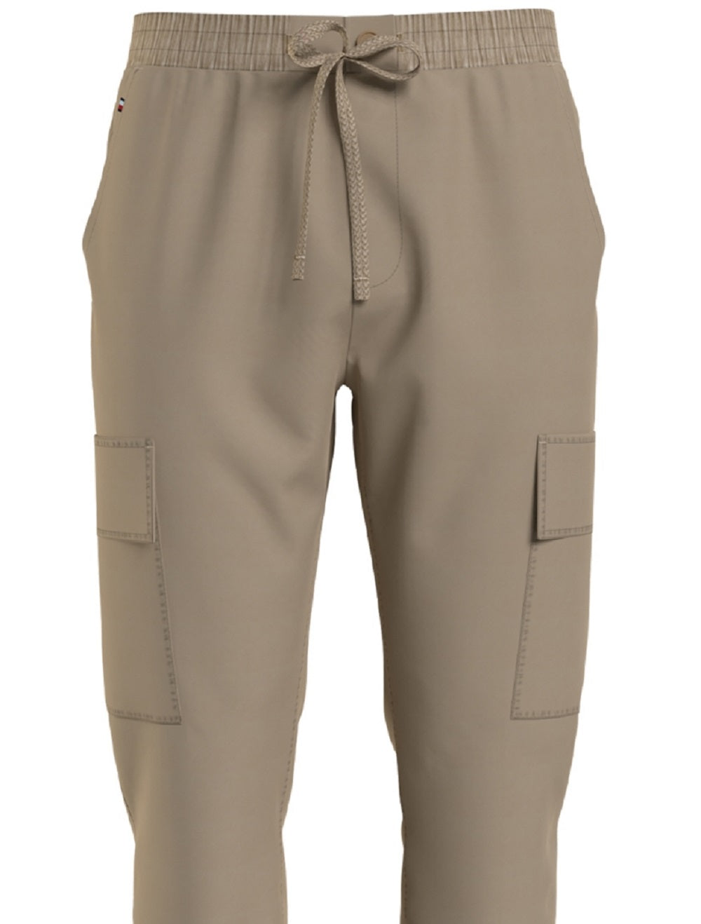 Calça cargo Tommy Hilfiger Th Flex masculina marrom tamanho X-S