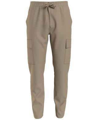 Calça cargo Tommy Hilfiger Th Flex masculina marrom tamanho X-S