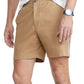 Tommy Hilfiger Masculino Th Flex Theo 7 Short com Listra Lateral Marrom Tamanho Grande