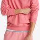 Tommy Hilfiger Moletom com capuz masculino tingido com tingimento fácil, rosa, tamanho extragrande
