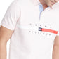 Camisa polo Tommy Hilfiger masculina Th Flex Nial Custom Fit manga curta rosa tamanho grande