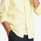 Camisa Tommy Hilfiger Masculina Th Flex Oxford Custom Fit Amarela Tamanho Médio