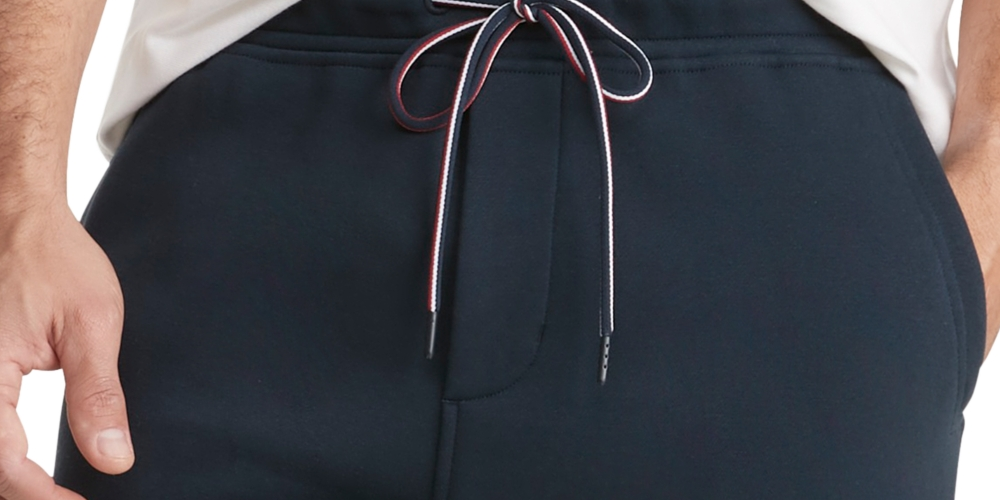 Tommy Hilfiger Masculino Shep Comfort Fit Fleece Sweat Short Azul Tamanho Médio