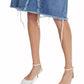 Frame - Deconstructed Denim Midi Skirt