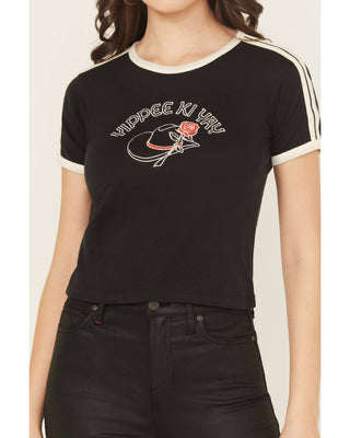 Girl Dangerous - Yippee Ki Yay Ringer Tee