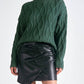 Elan - Crewneck Cable Knit Sweater