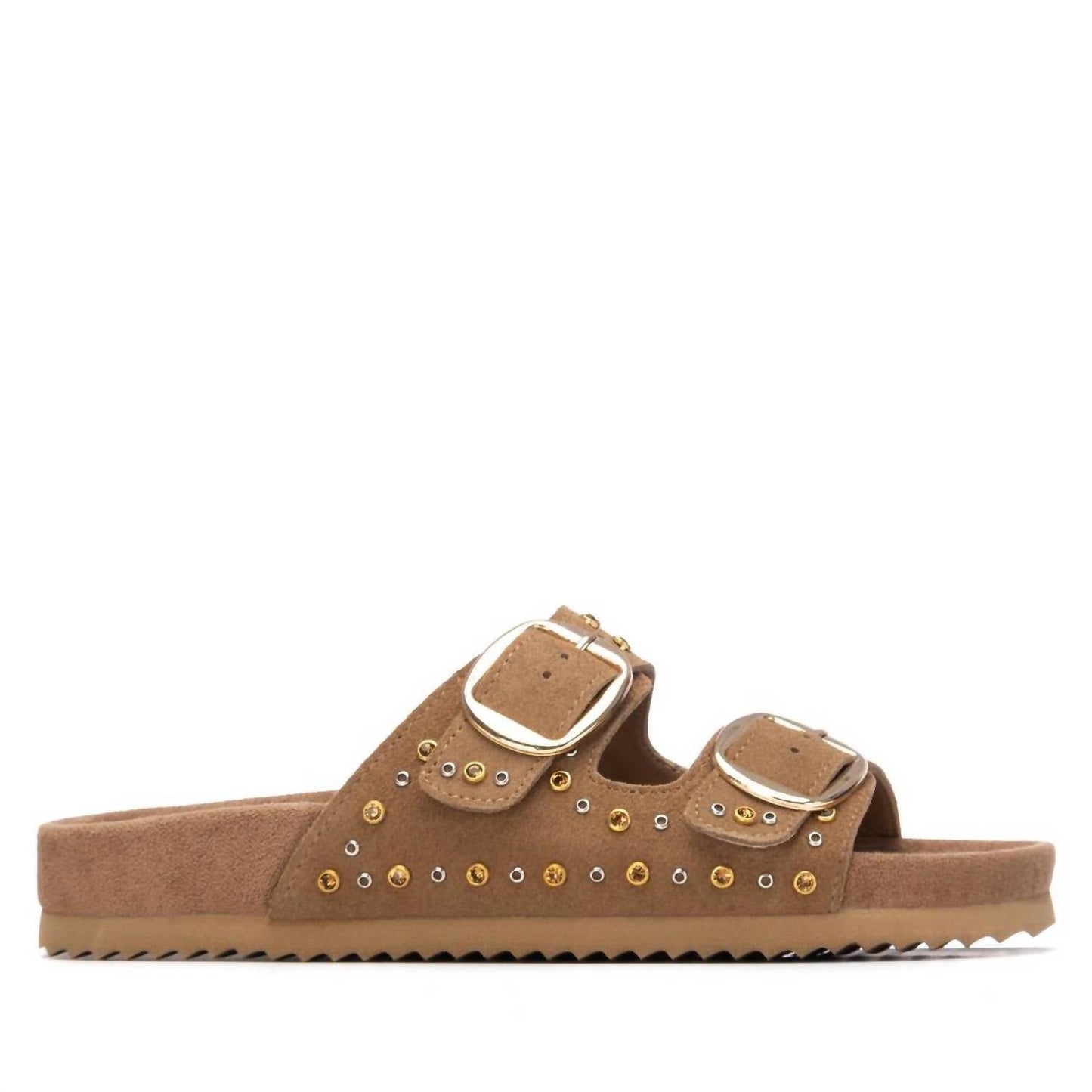 Xti - Women's Suede Open Toe Sandals
