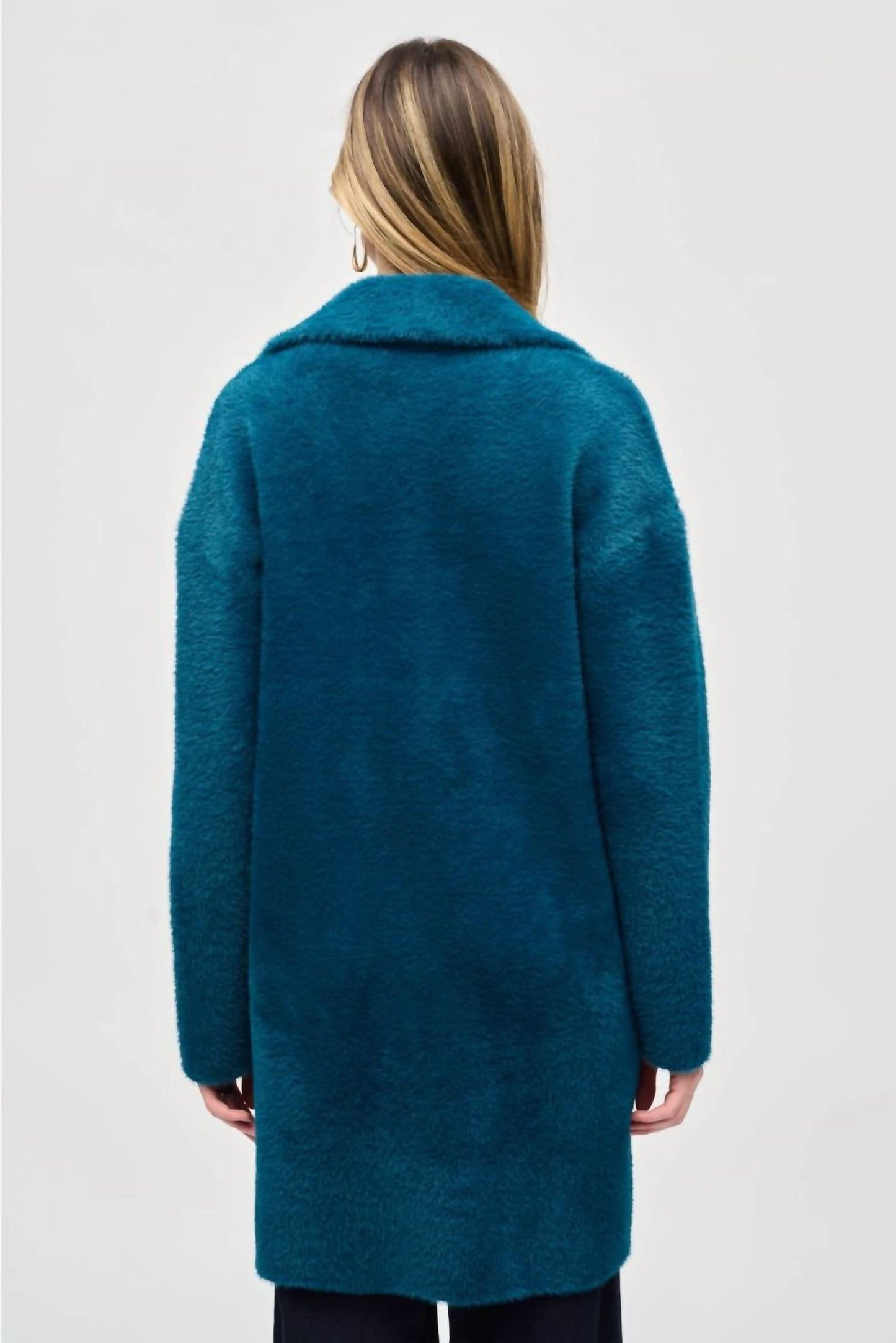 Joseph Ribkoff - Feather Yarn Sweater Coat