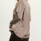Skies Are Blue - Rhinestone Button Down Blouse