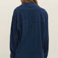 Z Supply - Reese Jersey Denim Button Up Top