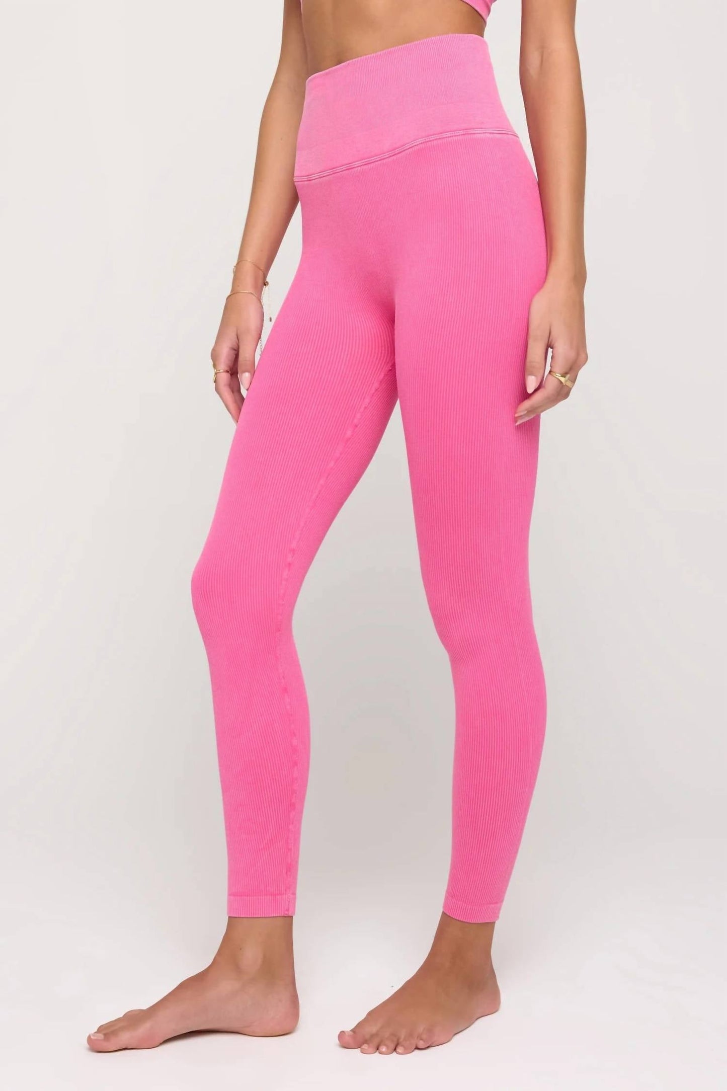 Spiritual Gangster - Power Moves Ribbed Leggings