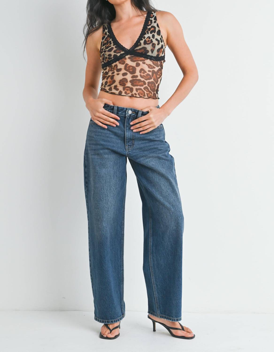 Just Black Denim - Low Rise Baggy Jeans