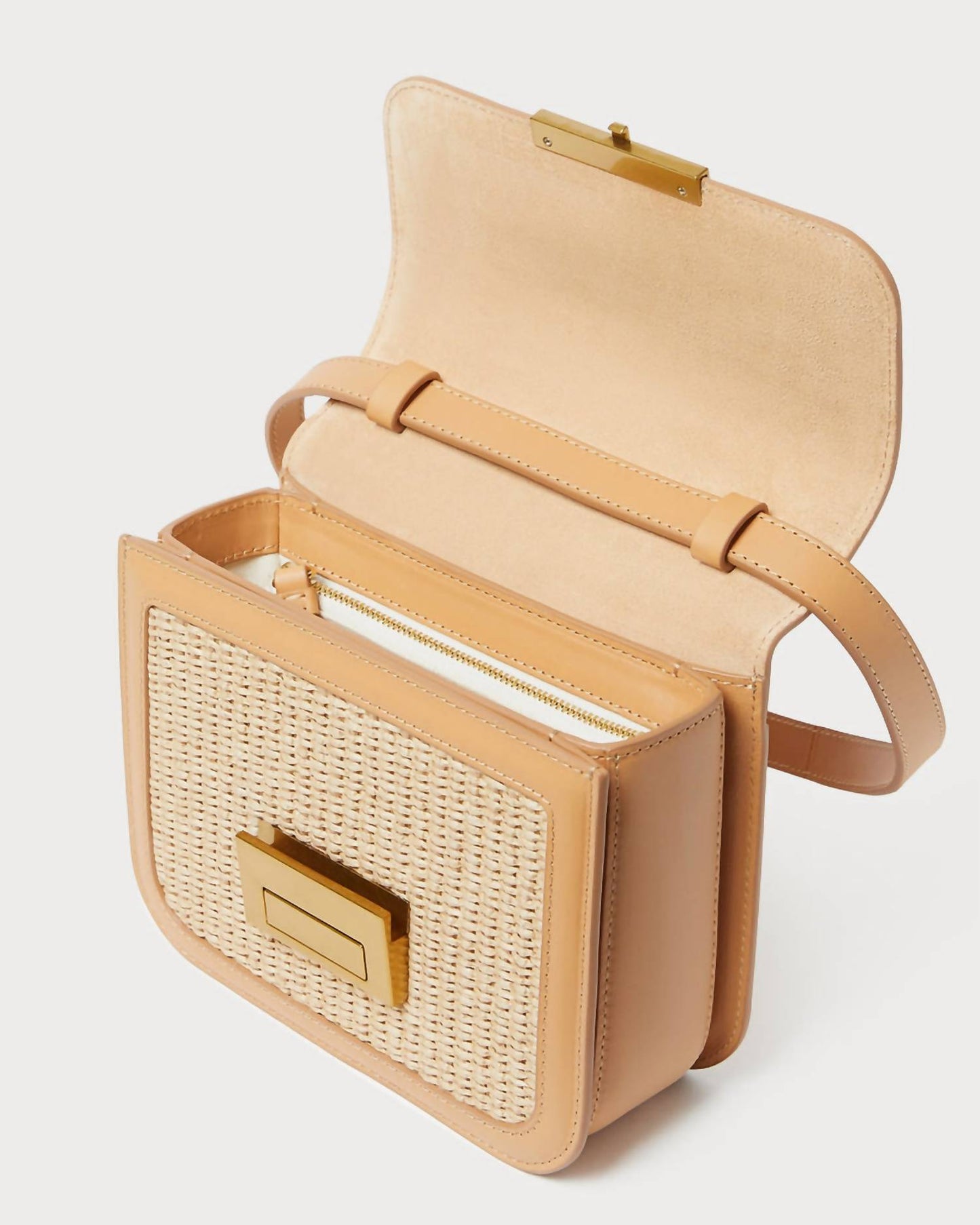 Loeffler Randall - Women's Desi Leather Flap Crossbody Bag