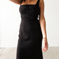 Le Lis - Square Neck Lace-lined Dress