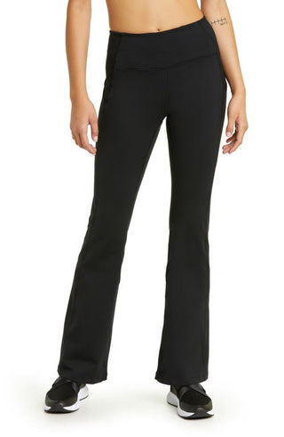 Zella Live In High Waist Pocket Flare Pants - Black