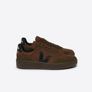 Veja - Tênis Masculino V-90 Suede Walnut Preto