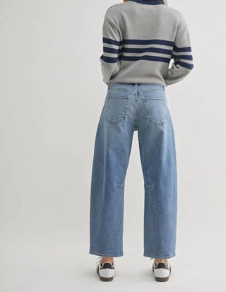 Just Black Denim - Ankle Barrel Jeans