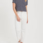 Goldie Tees - Stripe Drop Shoulder Crop Tee
